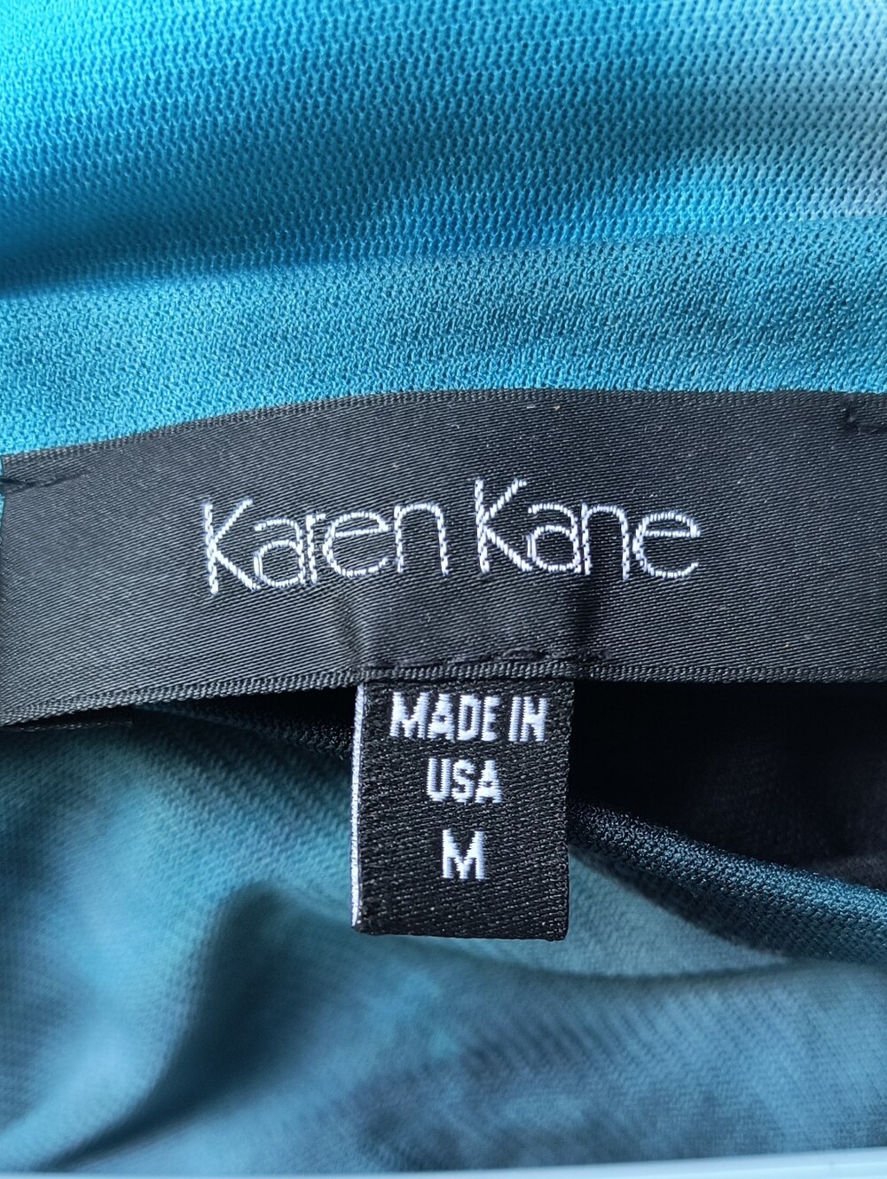 Karen Kane Blue Tie Dye Midi Dress Size Medium - Picture 2 of 6